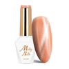 Lakier hybrydowy LED/UV Gel Polish Oranges Cat Eye Metallic Nr 210 MollyNails HEMA/Di-HEMA Free 8g