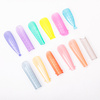 Matrici superiori dual per la ricostruzione delle unghie con graduazione MollyNails, colorate, 12 forme, 288 pezzi