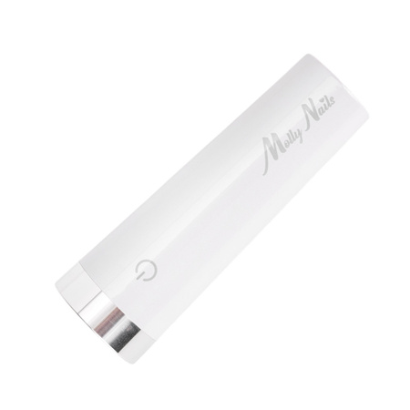 3-W-LED-Nagellampe MollyNails für Hybrid-, Gel- und Acryl-Gel-Nagellacke, kabellos, weiß, U2