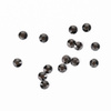 Strass para uñas de cristal SS10 Jet Hematite, aprox. 50 unidades.