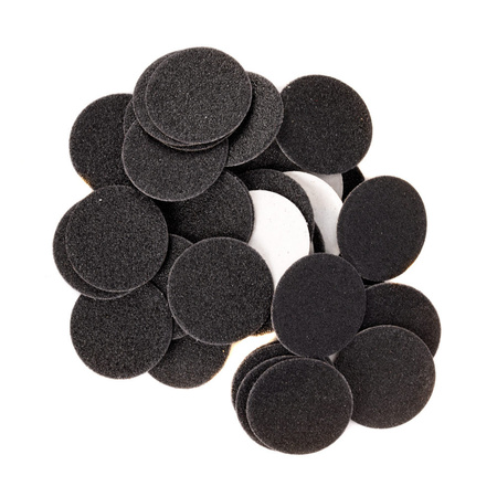 Disques abrasifs interchangeables, grain 150, pour PodoDisk, taille L, 25 mm, 50 pièces