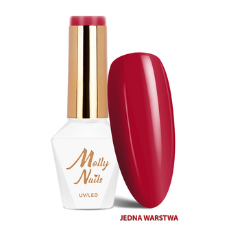 MollyNails Glamour Women Red Carpet HEMA/Di-HEMA Free Hybrid Nail Polish 8g No. 08