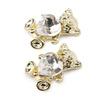 MollyNails 3D teddy bear nail decorations No. 2, 10 pcs