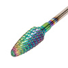 Professional cobalt-tungsten rainbow bur, Flame M 3/32" No. 3