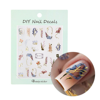 Adhesivos para uñas con diseños TH-1112