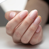 Gel de construction en flacon avec pinceau « Gel in Bottle » MollyNails Pro Salon Coffee Blush, sans HEMA ni Di-HEMA, 15 g