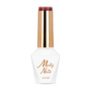 Lakier hybrydowy MollyNails Duo Flashing Lights Deep Desire HEMA/Di-HEMA Free 8g Nr 605