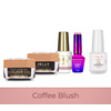 PRO MATCH SYSTEM 4+1 Coffee Blush : 3 gels : Jelly&SelfLeveling;&Gel; en flacon + Base + Doctor Top 15 g GRATUIT