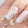 Box with 3D butterfly decorations MollyNails 36 pieces