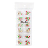 Box with cherry decorations with zirconia MollyNails 36 pieces