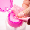 Flacon pompe rose pour liquides, 150 ml