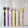 Elegant MollyLac cream gold pen with decorative pineapple tip