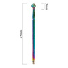 Unicorn-Diamantfräser, Regenbogen, groß, Kugel, Nr. 23