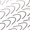 Selbstklebende Nagelsticker / French / Französische Smile-Linie, 48 Stück, schwarz, STZ-CS169