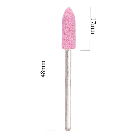 Long teardrop stone cutter, pink No. 1