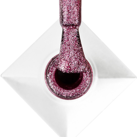 Vernis hybride LED/UV Gel Polish Cat Eye Glacier Crush n° 253 Mauve MollyNails sans HEMA/Di-HEMA 8 g