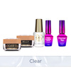 MollyNails PRO MATCH SYSTEM 4+1 Clear : 3 gels de construction + base + Doctor Top 10 g