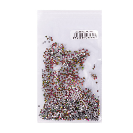 SS5 Vulcano glass nail rhinestones, approx. 1440 pieces per pack