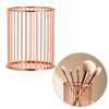 Stojak organizer pojemnik na pędzelki rose gold Nr 5