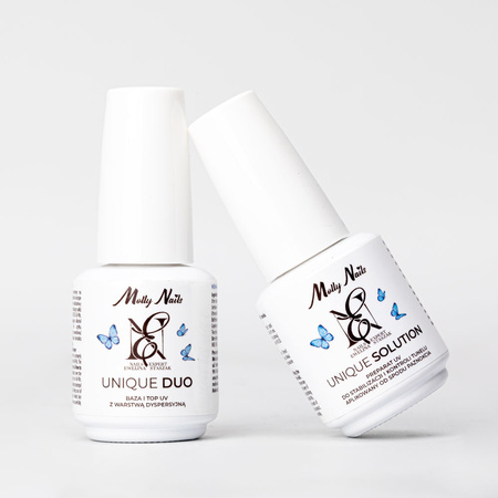 Produit UV pour la stabilisation et le contrôle du tunnel, à appliquer sous l'ongle : Unique Solution par Ewelina Staszak MollyNails, HEMA/Di-HEMA Free 15 g