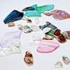 Crushed shells for decorating nails in a box No. 2
