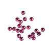 SS10 Fuchsia glass nail rhinestones, approx. 50 pcs.