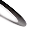 Ribbon thread for decorations, black disc No. 5