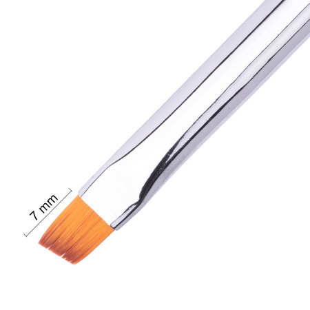 Pincel angular para gel y decoraciones One Stroke Pro Rainbow MollyLac n.º 6