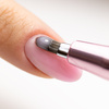 Pennellino automatico per gel Thin oval Pro Gel rosa dorato MollyNails n. 4