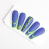 Lakier hybrydowy MollyNails Blue Sky Purple Blue HEMA/Di-HEMA Free 8g Nr 115