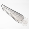 Set combinato di stampi in silicone a doppia forma per french MollyLac a mandorla, 12 pezzi