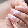 Gel Builder in a Bottle with a Brush - Gel in Bottle by MollyNails Pro Salon Coffee Blush (HEMA/Di-HEMA Free) 15g