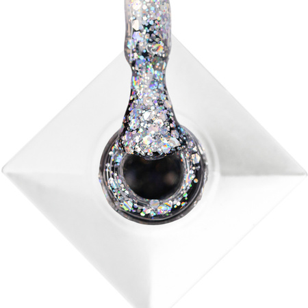 Vernis hybride MollyNails Crushed Diamonds Dreaming in Vegas sans HEMA/Di-HEMA, 8 g, n° 538