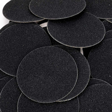 Abrasive caps, replaceable discs, 240 grit, for PodoDisk, size XL, 35 mm, 50 pcs.
