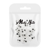 Ozdoby do paznokci misie 3D MollyNails clear 20 szt