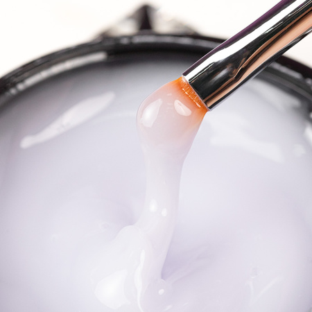 Gel constructivo denso y duro para gelatina Jelly Builder Gel de MollyNails, sin HEMA ni Di-HEMA, 50 g