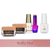 MollyNails PRO MATCH SYSTEM 4+1 Nutty Nut 3 gel modellanti + base + Doctor Top 15 g