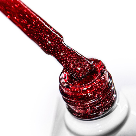 Lakier hybrydowy MollyNails Duo Flashing Lights Deep Desire HEMA/Di-HEMA Free 8g Nr 605