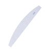 Replacement abrasive pads for metal file, crescent shape (zebra color), 100 grit, 10 pcs.