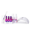 Zestaw do manicure hybrydowego Let's start MollyLac z lampą UV/LED 54W