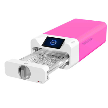 Autoclave Enbio S LED Light + Filtro per l'acqua GRATIS + Scheda tecnica + Certificato di sicurezza GRATIS rosa
