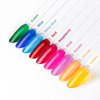 Top coloré sans essuyage Crystal Glass MollyNails Blue, sans HEMA/Di-HEMA, 10 g