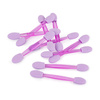MollyNails purple powder applicator stick, 10 pcs