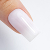 Base de caucho para uñas flexibles, manicura y pedicura, para decoraciones S.O.S. Antidotum Pro Salon MollyNails Milky Blush 15 g