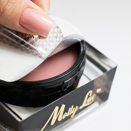 Dichtes Aufbau-Gel „Salon Cover Soft Jelly“ von Ewelina Staszak MollyLac, HEMA-/Di-HEMA-frei, 50 g
