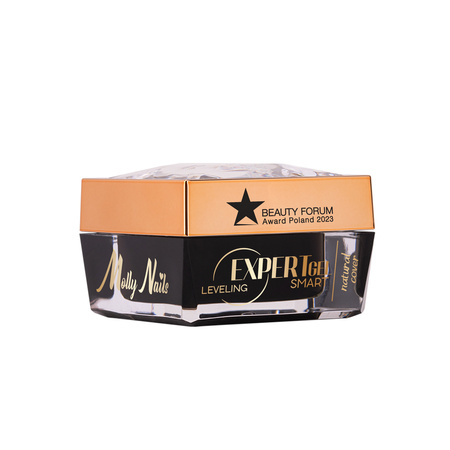 Expert Gel Smart Natural Cover Nagelaufbaugel von Monika Mielniczuk MollyNails – HEMA-/Di-HEMA-frei, 15 g