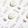 Adhesivos para uñas con motivos florales JO-2719