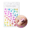Thin, Self-Adhesive Flower Nail Stickers JO-2633