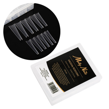 Dolne formy dual do budowy paznokci MollyNails migdał rosyjski YQ-2 120 szt