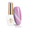 Esmalte híbrido magnético con efecto ojo de gato Cat Eye Crystal Water de MollyNails, sin HEMA ni Di-HEMA, 8 g, n.º 167